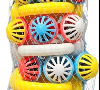 11365 {12 Pcs} Rattle set Colourful Attractive Music Sound Toy