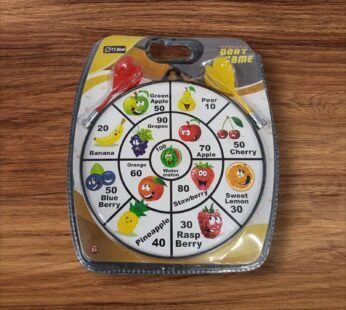 LM-007 Magnetic Dart Board Game for Kids – 7 Inch Indoor & Outdoor Fun with 2 Soft Darts