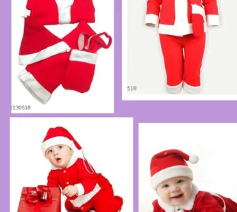 7092 Christmas Costume for 0 – 1 years kids