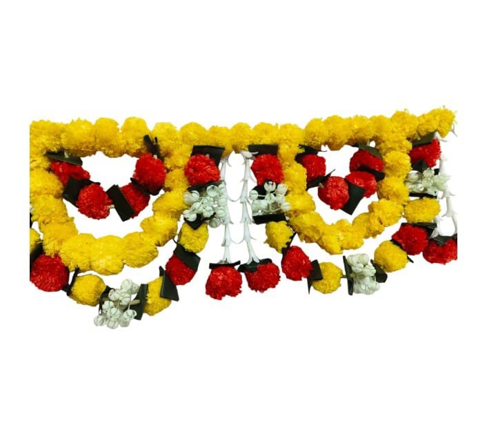 5019 Door Pom pom Toran 3 Feet Reusable - Image 2