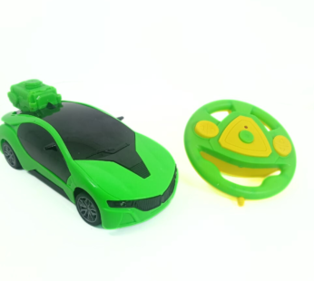 ITW 8328-CH 3D Smoke Spray RC Car – High-Speed Remote Control Car with Smoke & App Control LED Lights, Type C Rechargeable RC Toy for Kids & Adults (Random Colour)