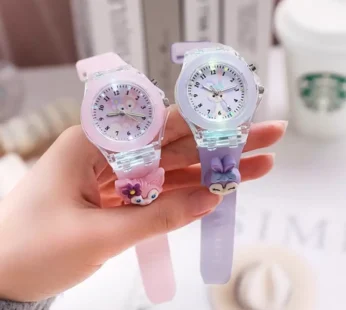6038 Multi-Color light Design soft and durable silicone strap kids UNISEX WATCH