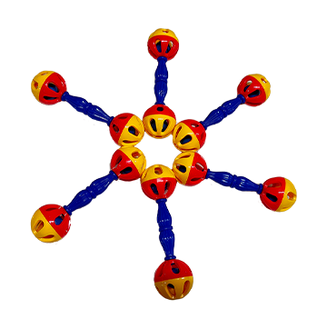 LM-R001 DingDing Rattles tinger bells (12 pcs) - Image 4