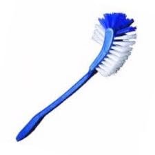 10072 Toilet Cleaning Brush with Hardened Plastic Handle - Image 2