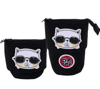 9428 Cute Standing Pencil Case for Kids, Pop Up Pencil Box Makeup Pouch