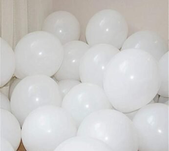 30322 (100 pec) white Rubek ballons