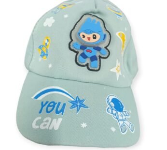 20111 Boys Baseball Cap 3D Cartoon Character Cap With Light Random