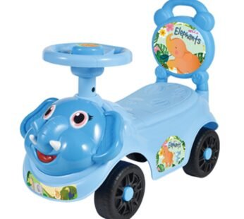 QX-5508 Push Ride On Car for Kids 1-3 Years  Baby Push Car with Music, 3D Lights & Backrest  Premium Ride On Toy