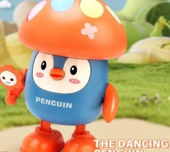 ITW-R25 Electric Dancing Toy, Electric Dancing Penguin Dancing with Sound and Light Penguin Toys for Kids, Fun Interactive Dancing Fruit Toys