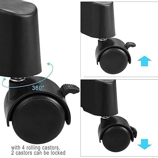6065 Double Pole Telescopic Cloth Rack - Image 2