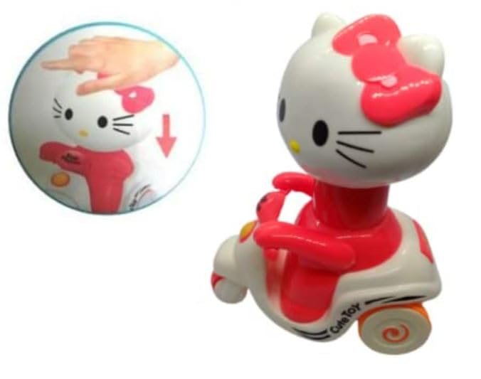 4104 Hello Kitty Pressure Push N Go Car - Image 2