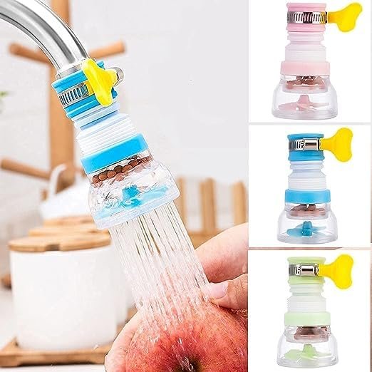 010054 Anti Splash Water Saving Movable Sink Faucet Expandable Water Tap Filter Shower Head Rotatable Nozzle Adapter Tap320