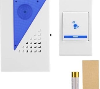 J8620 Brolink Wireless Remote Control Door Bell, White {Random Design}
