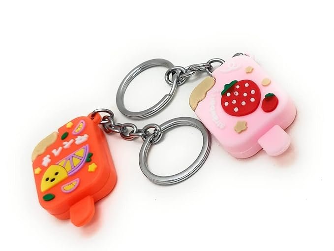 20129 (12 pcs) Cute Character Keyrings Keychains for Girls Random Design - Image 5