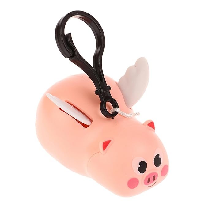 9099 Cute Pig Animal KeyChain - Image 5