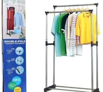 6065 Double Pole Telescopic Cloth Rack
