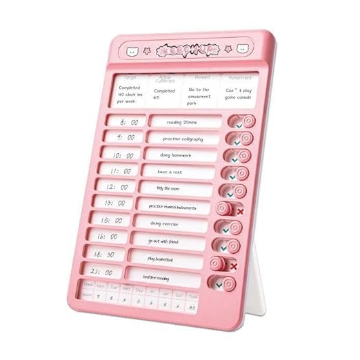 618 Habit Tracker Daily Planner Board for Kids & Adults | Reusable To-Do List Chore Chart with 15 Detachable Cards, Weekly Record & Motivation Paper - Image 7