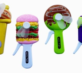 11183 Hand PressFan for Kids, Small PocketFan for Outdoor,Safe Mini ManualFan, Portable SummerFan Toy For Kids