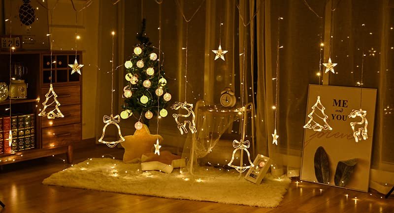 9072 LED Curtain Lights Christmas Light - Image 7