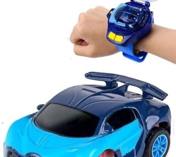 350-F10 Mini Remote Control Watch Car Cartoon Watch Car Toy Bugatti Model