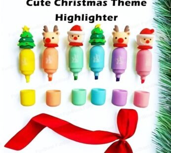 3139 Highlighters Marker Pens, Merry Christmas Theme Stationery item