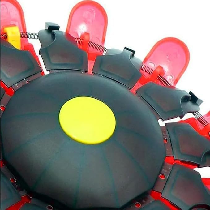 2209 UFO Deformed Ball Toy | 2-in-1 Frisbee & Ball | Glow-in-The-Dark Transforming Flying Disc for Kids - Image 4
