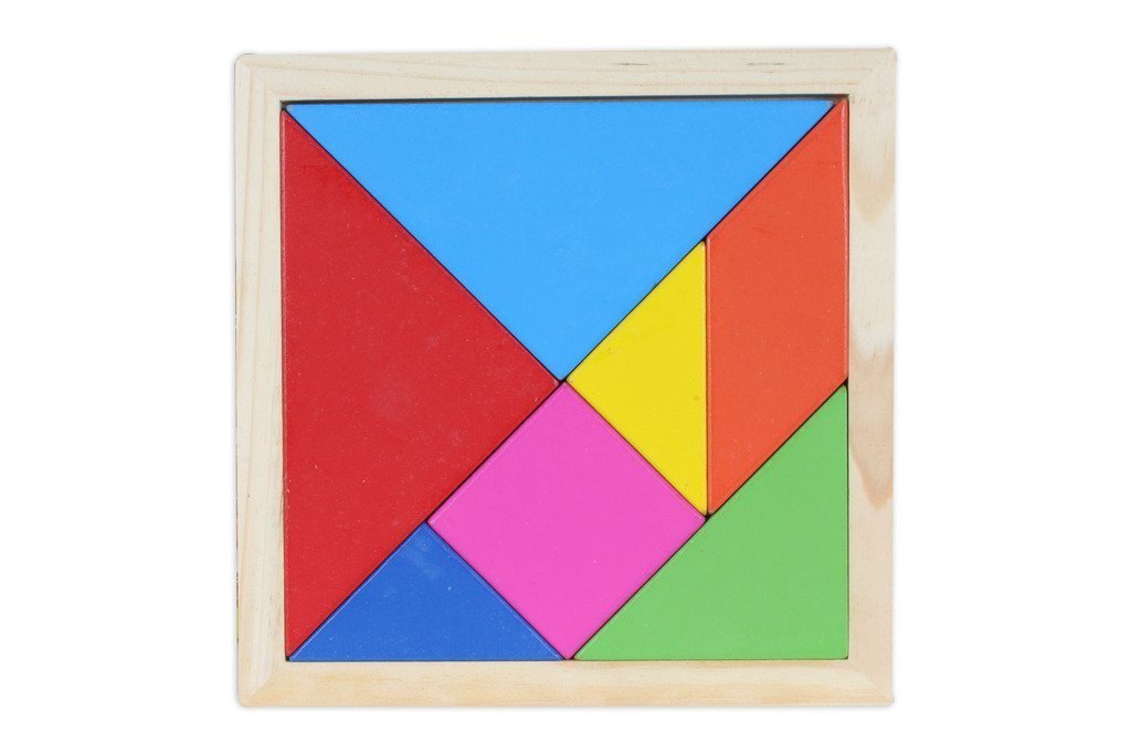 5990 Wooden tangram puzzle - Image 5