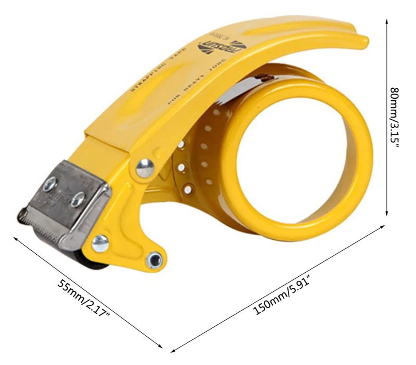 10302 Tape Dispenser for Packing Packages Lightweight Ergonomic Industrial Heavy Duty Tape Cutter for Couriers - Image 3