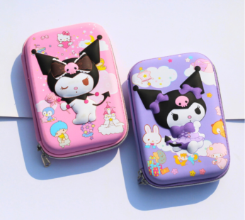 10145  3D Theme Random Pencil Pouches for Grils