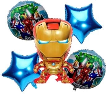 9083 Alien Iron Man Foil Balloon