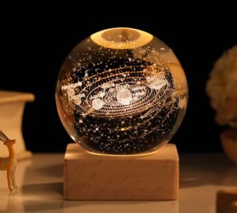 1043 – 3D Crystal Lamp mix universe theme