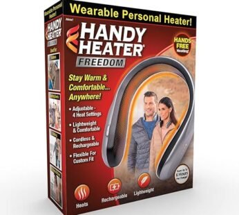 ST-2307 Wearable Neck Heater for Cold Winters, 4 Heat Settings & Comfort-Heat Technology