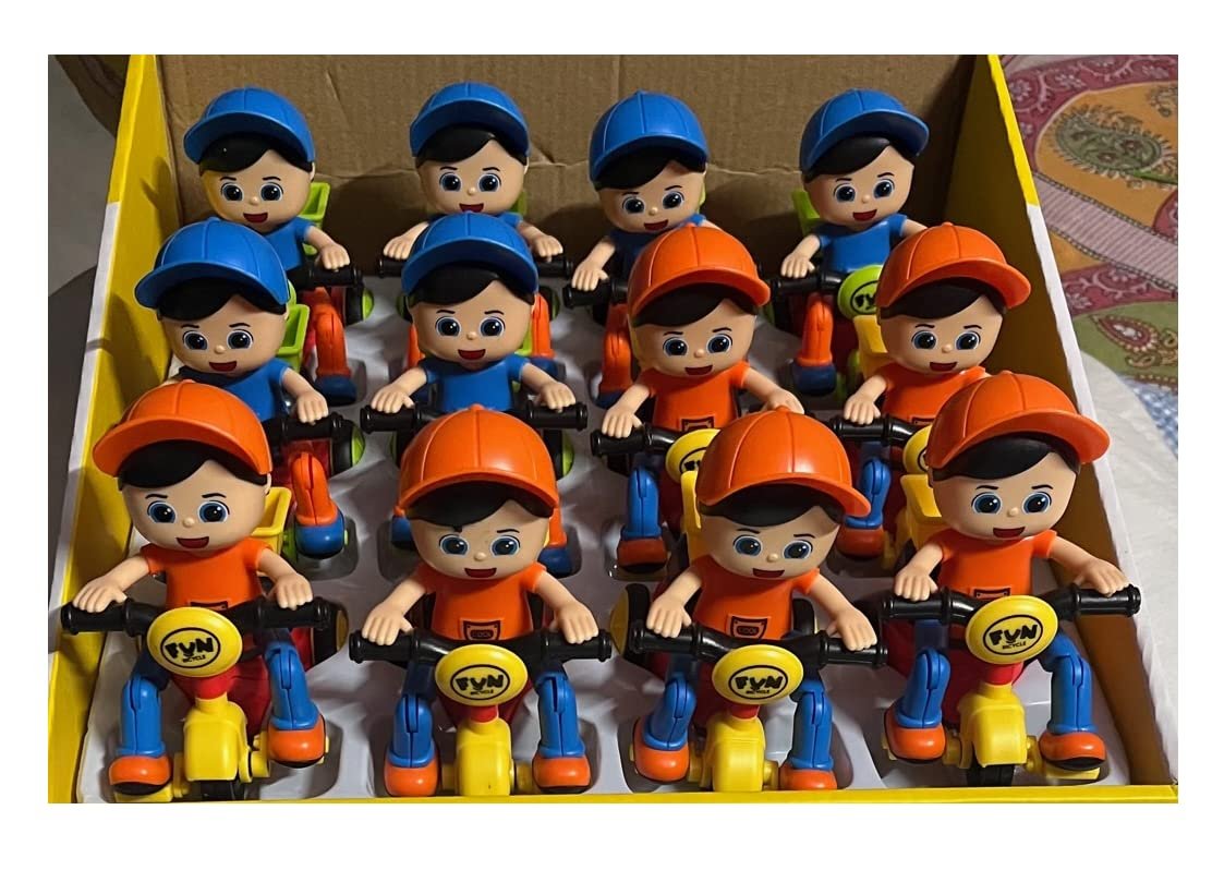 10036 Beautifully Designed Mini Tricycle Toys for Kids with Basket Back Side - Image 3