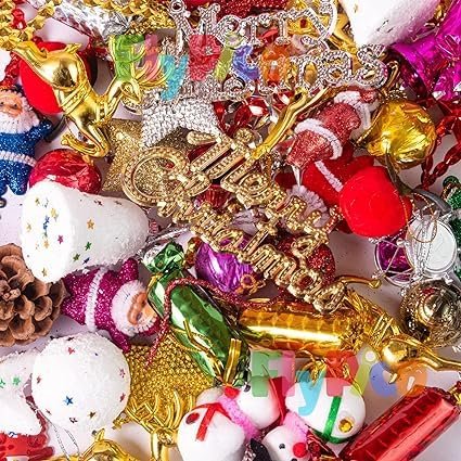 7068 Christmas Tree Decoration 15 pcs Set - Image 3