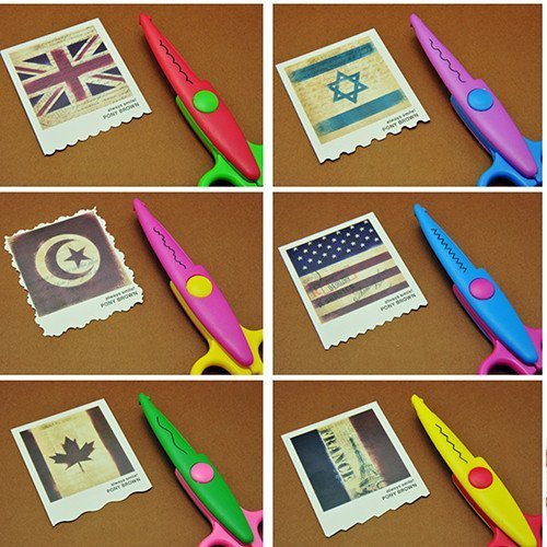 1294 ( 12 pcs ) Zig Zag Scissors - Image 2