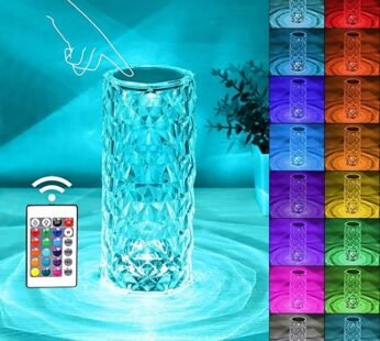 B002 Usb Rose Table Touch Lamp