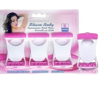 10067 Disposable 6 Pcs Shave Razors For women’s Hair Removal Disposable blades (Pack of 6 Pcs)