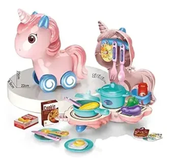 04532 Unicorn child dresser Play Set for Girls