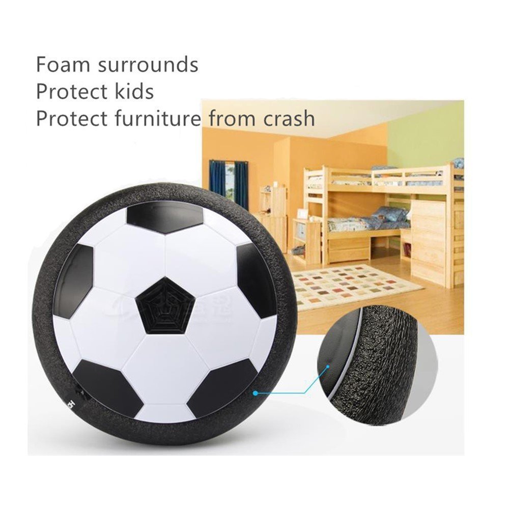 B04 Football with Powerful LED Light and Foam Bumpers for Indoor Games - Image 8