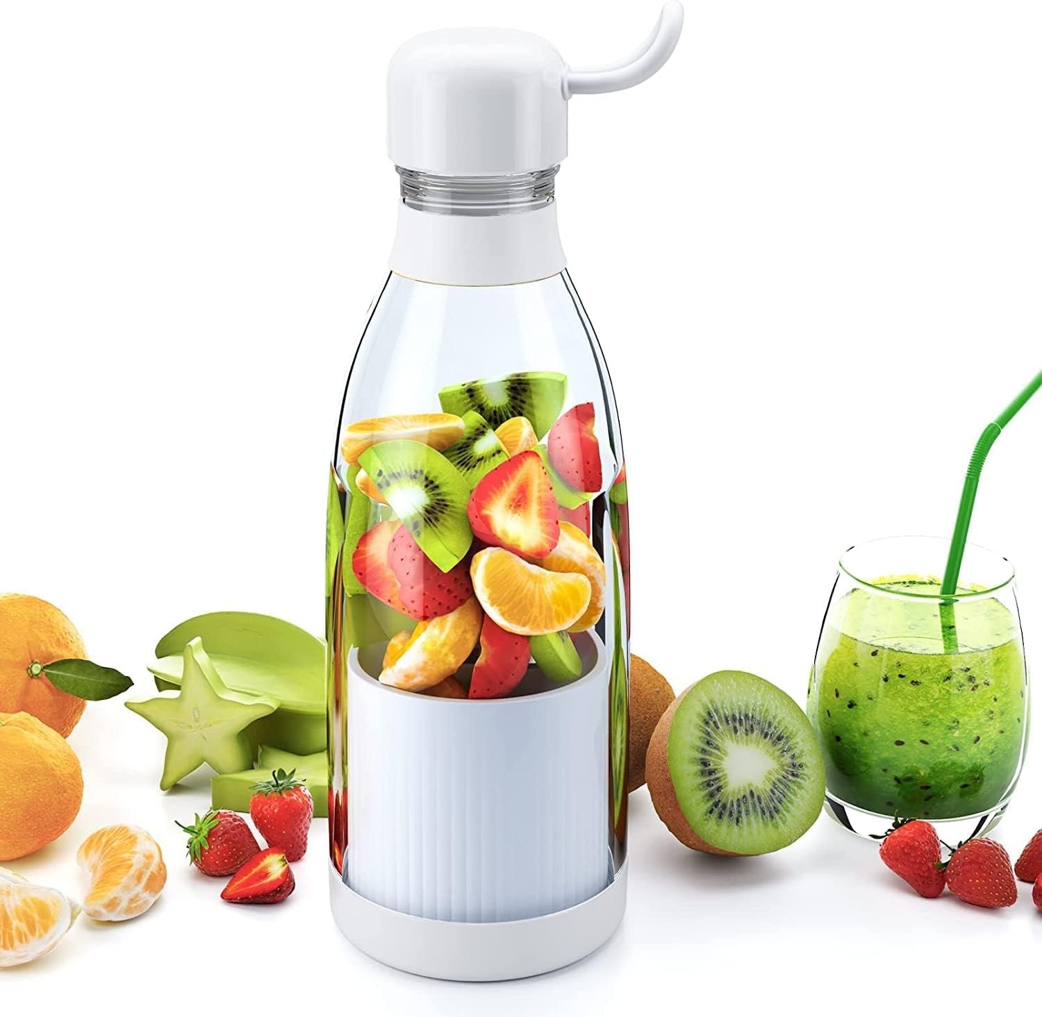 02 Portable Blender, USB Rechargeable Mini Juicer - Image 3