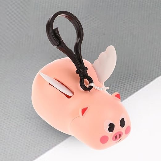 9099 Cute Pig Animal KeyChain - Image 3