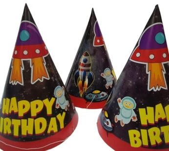 8924 (10 Pieces ) Party  Theme Paper Cone Cap/Birthday Random Hat