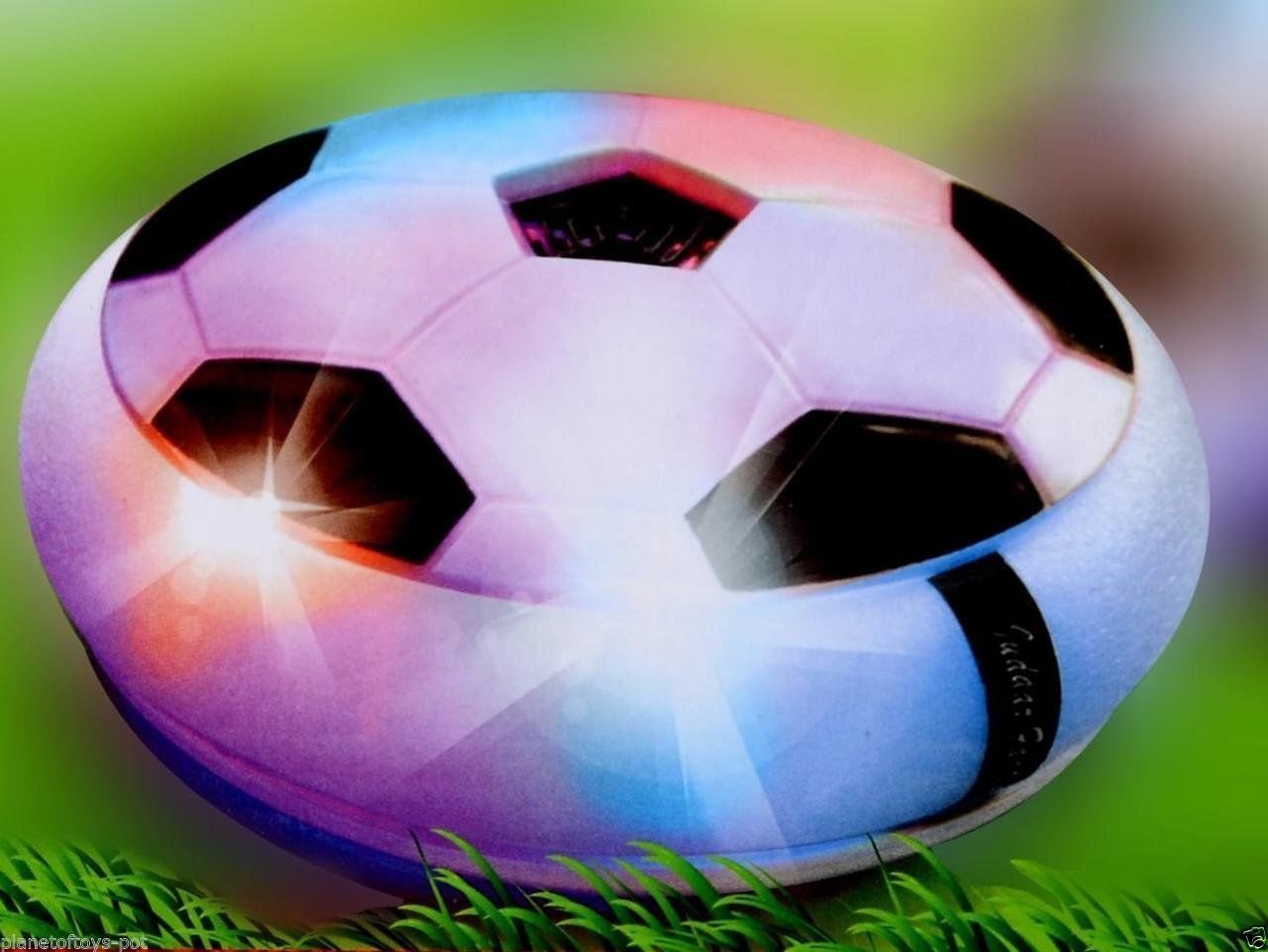 B04 Football with Powerful LED Light and Foam Bumpers for Indoor Games - Image 3