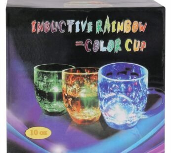 1209 Rainbow Colour Cup , LED Sparkling Light for Kids