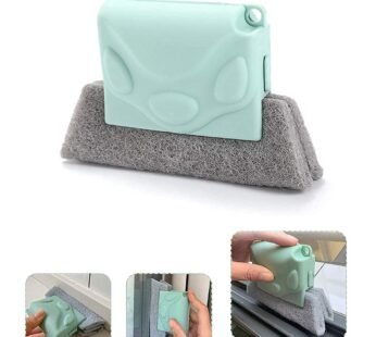 10656 Window Slot Track Groove Dust Cleaner Remover Brush Tool Magic Window Cleaning Brush