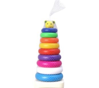 4141 Teddy Ring Toy, 9 Rings
