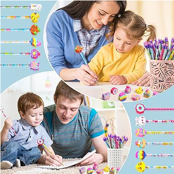 3016 ( 24 pcs ) Boom Pencils With top eraser - Image 4