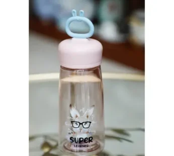 3838S-1 Water Bottle 420ml Leakproof Drinking Water Bottle {Random Color}