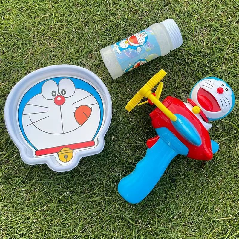 HH-9166 Battery Operated Doraemon Bubble Gun - Image 2