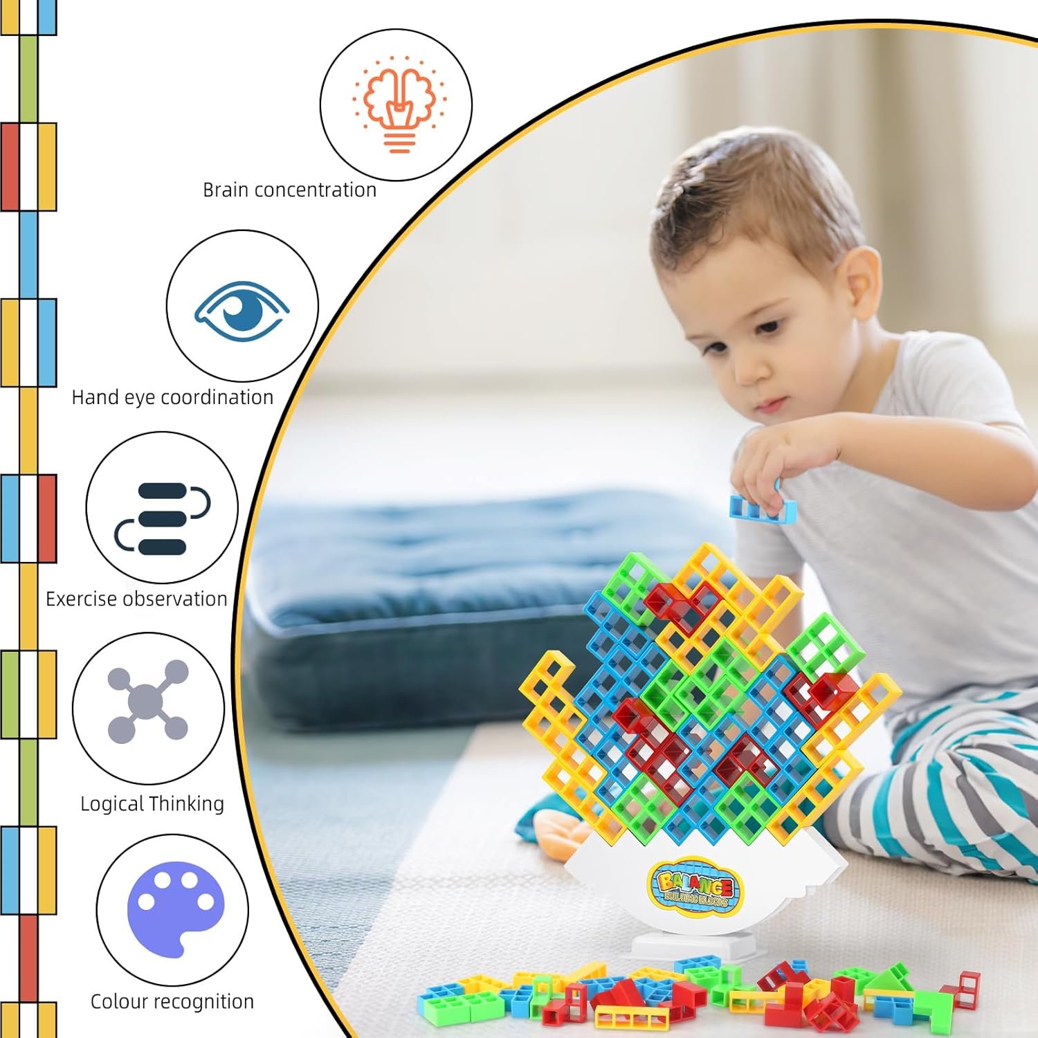 08799 Balance Stacking Blocks Game